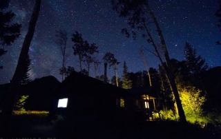 Starry night at 7D ranch.
