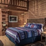 The Hideout Lodge & Guest Ranch - king bedroom.