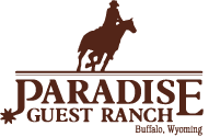 Paradise Guest Ranch logo.