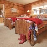 Red Rock Ranch - twin bedroom.