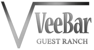Vee Bar Guest Ranch logo.